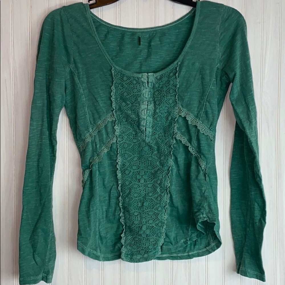free people long sleeve top